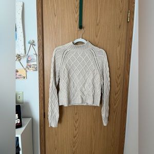 American Eagle | soft mock neck sweater